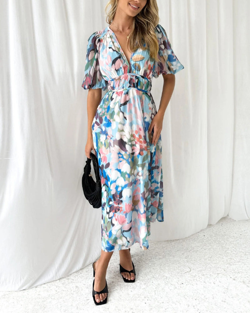 Elvira - Long Boho -klänning