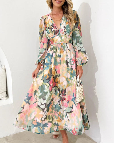 Elvira - Long Boho -klänning