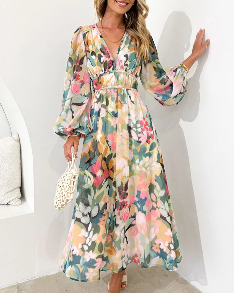 Elvira - Long Boho -klänning